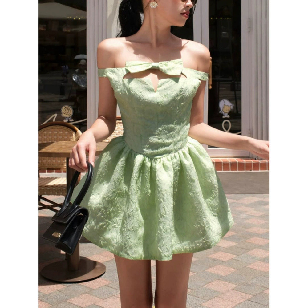 Zara Summer Boho One Shoulder Fitted Dress